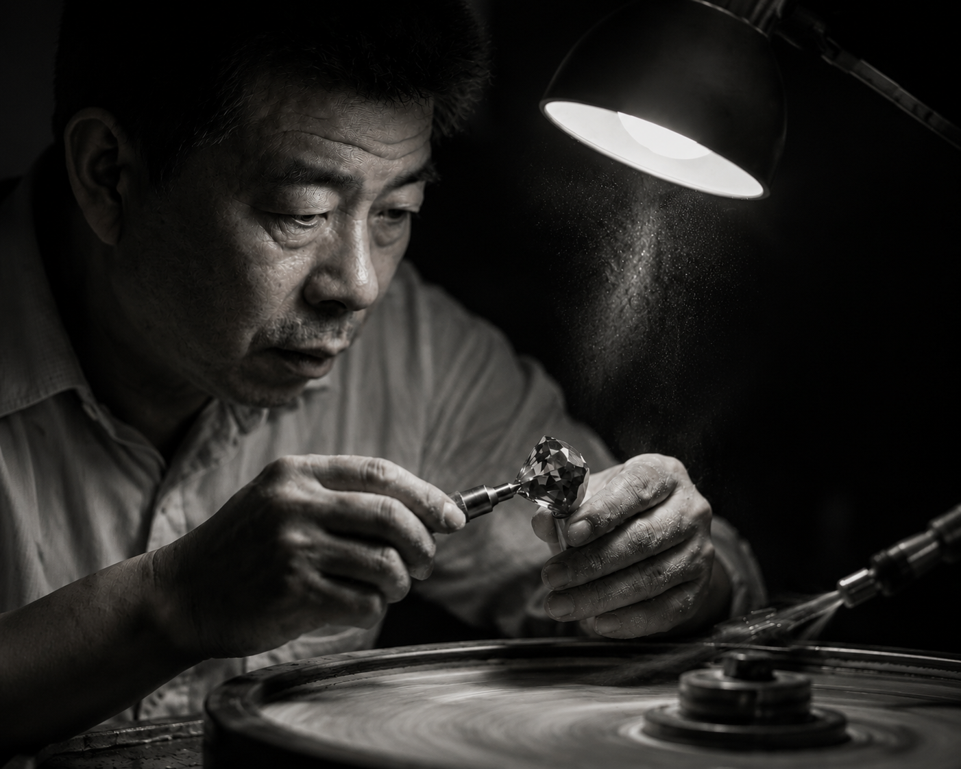 Tiger Cui Master Gem Cutter