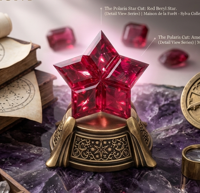 The Alchemist's Star (Red Spinel)