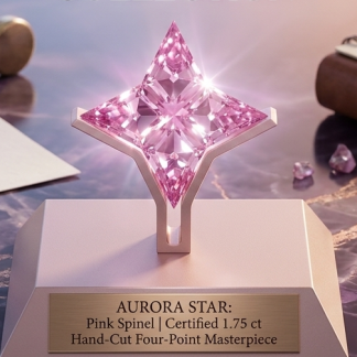 Star-Cut Pink Sapphire
